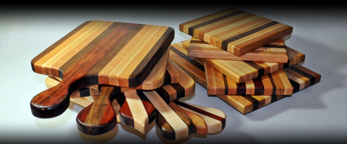 Assorted cutting boards