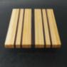 cutting board at 10x12 maple with walnut accents	2