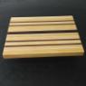 cutting board at 10x12 maple with walnut accents	3
